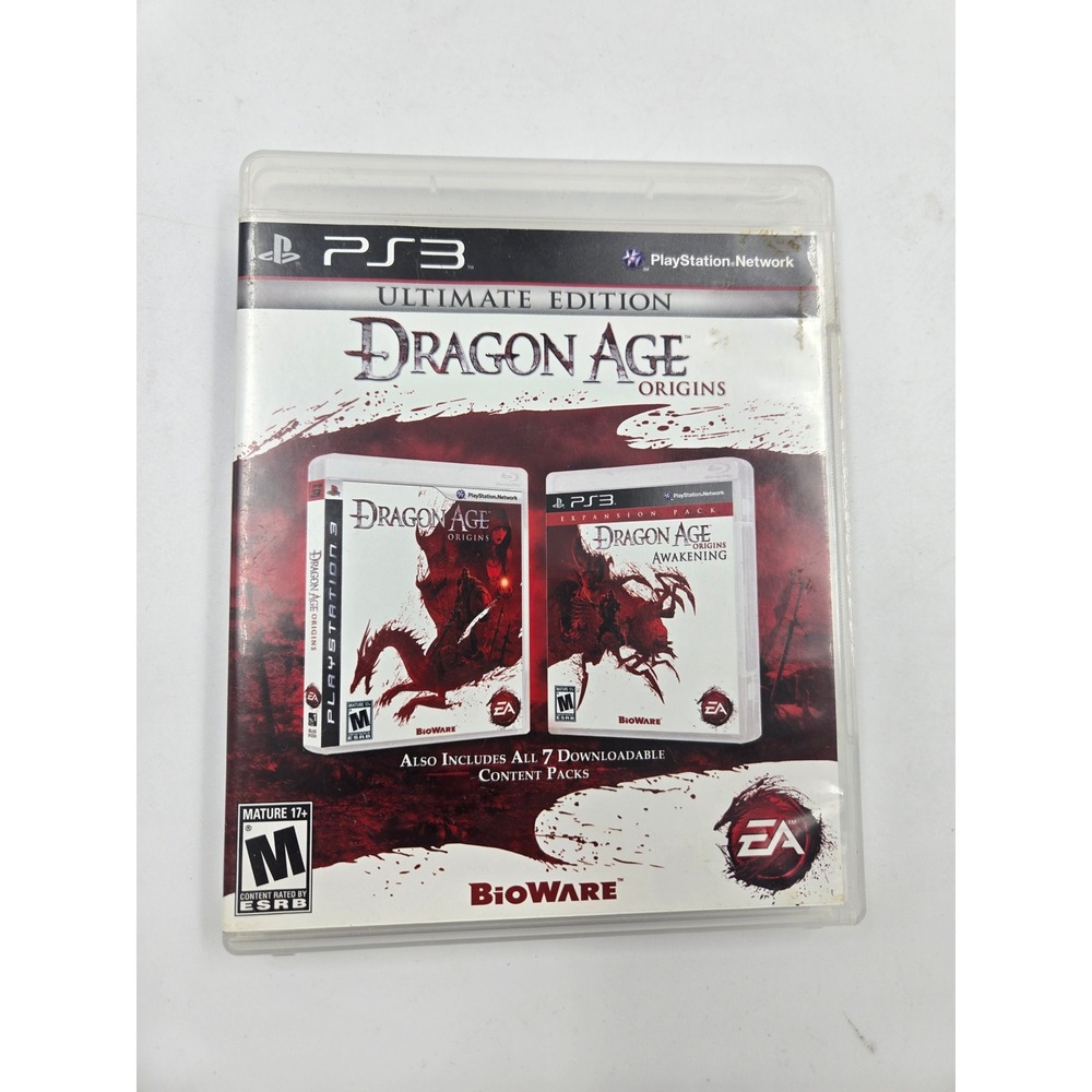 Dragon Age Origins Ultimate Edition PS3 Playstation 3 Game RPG CIB